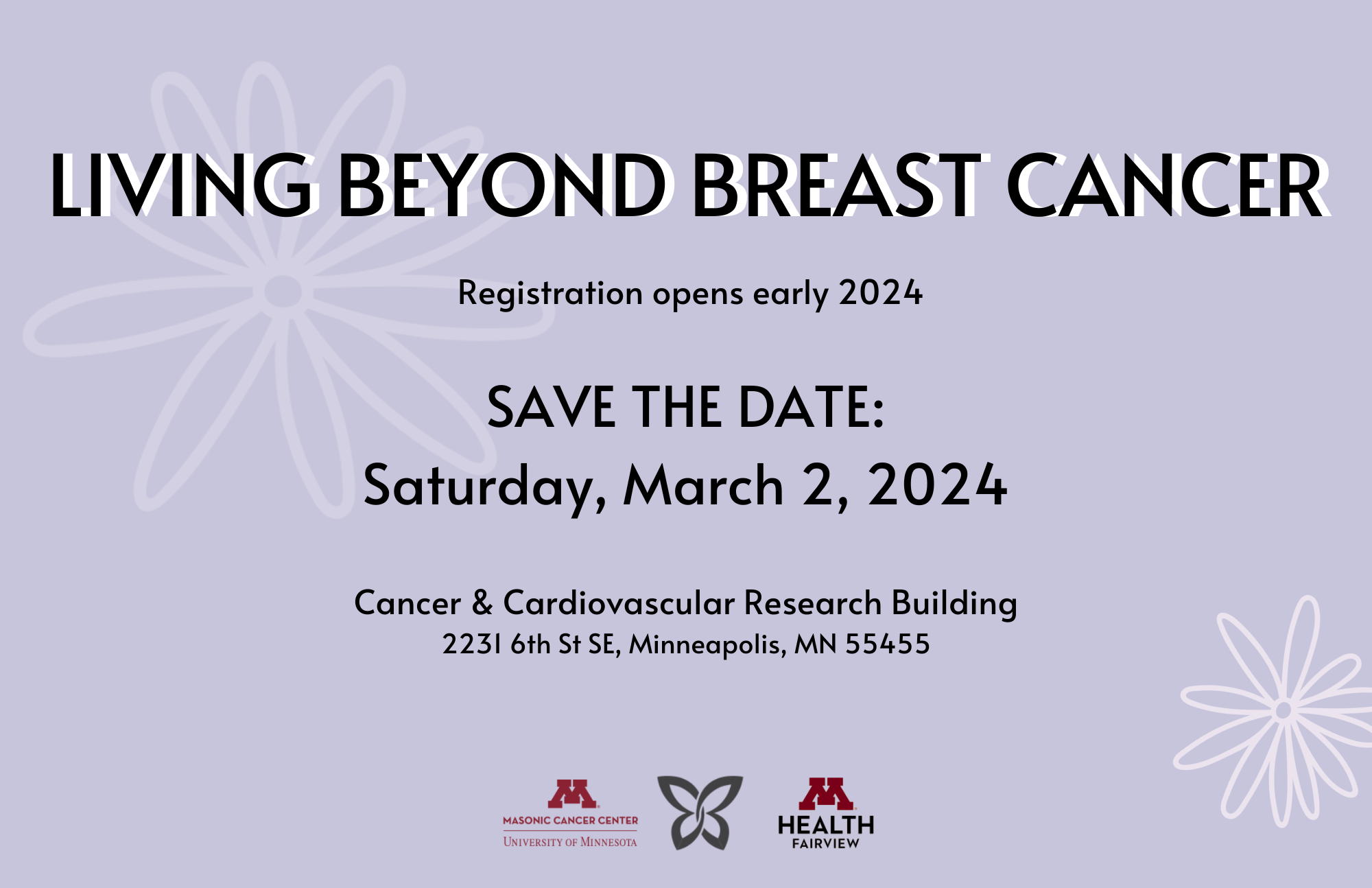 Living Beyond Breast Cancer Save the Date